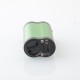 Rekavape Dani Mirco Style DNA60C 60W VW Box Mod - Black + Green, 1~60W, 1 x 18650, Evolv DNA60C Chipset