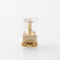 Rekavape 909 DotRBA Style RBA Tank for dotMod dotAIO V1 / V2 Pod - Gold