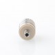 Rekavape Monarchy OST-R Moyard Style MTL RTA Atomizer - Silver, 316SS + PEEK + PCTG, 3.5ml, Air Pin 1.0, 1.2, 1.5, 1.8mm, 22mm