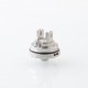 Rekavape Monarchy OST-R Moyard Style MTL RTA Atomizer - Silver, 316SS + PEEK + PCTG, 3.5ml, Air Pin 1.0, 1.2, 1.5, 1.8mm, 22mm