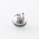 Rekavape Monarchy OST-R Moyard Style MTL RTA Atomizer - Silver, 316SS + PEEK + PCTG, 3.5ml, Air Pin 1.0, 1.2, 1.5, 1.8mm, 22mm