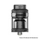[Ships from Bonded Warehouse] Authentic Hellvape Dead Rabbit Solo 2 RTA Tank Atomizer - Gun Metal, 4ml, 24.5mm