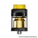 [Ships from Bonded Warehouse] Authentic Hellvape Dead Rabbit Solo 2 RTA Tank Atomizer - Black Gold, 4ml, 24.5mm