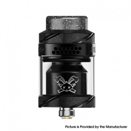 [Ships from Bonded Warehouse] Authentic Hellvape Dead Rabbit Solo 2 RTA Tank Atomizer - Matte Black, 4ml, 24.5mm