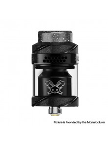 [Ships from Bonded Warehouse] Authentic Hellvape Dead Rabbit Solo 2 RTA Tank Atomizer - Matte Black, 4ml, 24.5mm