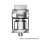[Ships from Bonded Warehouse] Authentic Hellvape Dead Rabbit Solo 2 RTA Tank Atomizer - Silver, 4ml, 24.5mm
