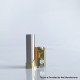 Rekavape 415 Stealth Rikimaru Style Ti DNA60C SBS Box Mod - Brown, Titanium + PEI, VW 1~60W, 1 x 18650, Evolv DNA60C Chipset