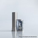 Rekavape 415 Stealth Rikimaru Style Ti DNA60C SBS Box Mod - Translucent, Titanium + PC, VW 1~60W, 1 x 18650, Evolv DNA60C Chip