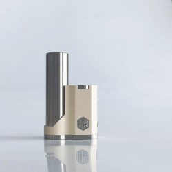 Rekavape 415 Stealth Rikimaru Style Ti DNA60C SBS Box Mod - Beige, Titanium + PPS, VW 1~60W, 1 x 18650, Evolv DNA60C Chipset