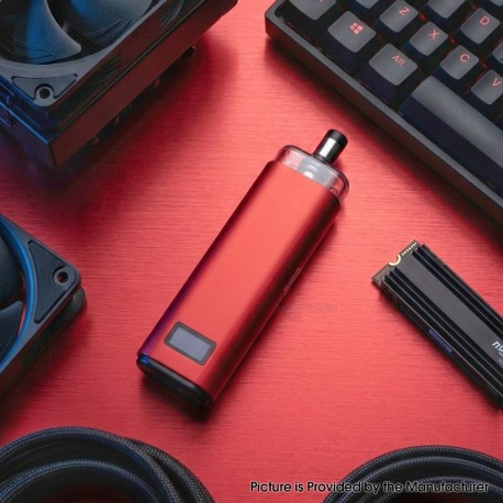 Authentic Veepon VeeX 40W Pod System Vape Kit - Red, 1000mAh, 0.6ohm / 1.0ohm, 2.0ml