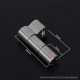 YFTK Pinnacle Colossus Side-by-Side SBS Mechanical Mod - Silver, 1 x 18350 / 18650