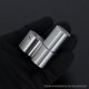 YFTK Pinnacle Colossus Side-by-Side SBS Mechanical Mod - Silver, 1 x 18350 / 18650
