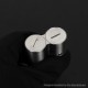 YFTK Pinnacle Colossus Side-by-Side SBS Mechanical Mod - Silver, 1 x 18350 / 18650