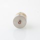 Zenith V3 Style RDA Rebuildable Dripping Atomizer - Silver, Stainless Steel, 26mm Diameter