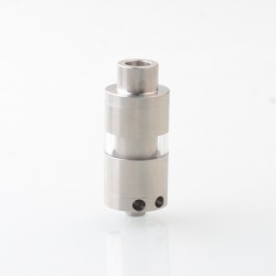 Kayfun Monster V2 Style RTA Rebuildable Tank Atomizer - Silver, Stainless Steel, 22mm Diameter