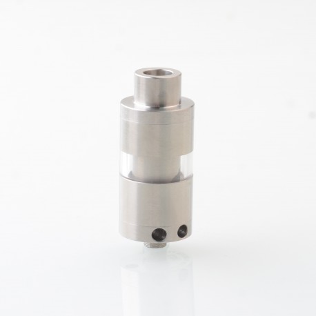 Kayfun Monster V2 Style RTA Rebuildable Tank Atomizer - Silver, Stainless Steel, 22mm Diameter