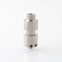 Kayfun Monster V2 Style RTA Rebuildable Tank Atomizer - Silver, Stainless Steel, 22mm Diameter