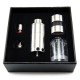 Kayfun Monster V2 Style RTA Rebuildable Tank Atomizer - Silver, Stainless Steel, 22mm Diameter
