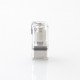Authentic YFTK VIP-D Film Dot Tank for DotMod dotAIO Mod - Silver, Compatible with 857 + TMD + PNP + GTX Core Coil