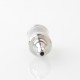YFTK KF Kayfun Lite Plus Five Pawns Style RTA Rebuildable Tank Atomizer - Silver, 316 Stainless Steel, 2.5ml, 22mm Diameter