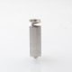 Capsule Style Replacement Boro Tank to 510 Adapter - Silver