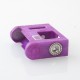 Harpy Slim X Bunny Style DNA 60W Boro Box Mod - Purple, POM, VW 1~60W, 1 x 18650, Evolv DNA60 Chipset