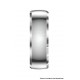 SY15 Smart Ring Health Monitor with Charging Case Heart Rate Blood Oxygen Sleep Tracking Finger Ring - Silver, Size 8