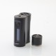 Authentic Ambition Mods Morer 60W SBS Box Mod - Full Black, VW 1~60W, 1 x 18500 / 18650