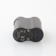 Authentic Ambition Mods Morer 60W SBS Box Mod - Full Black, VW 1~60W, 1 x 18500 / 18650
