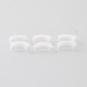 YFTK FEV Extreme Base kit V2 for Flash e-Vapor V4.5 / V4.5S+ Style RTA Atomizer - Silver
