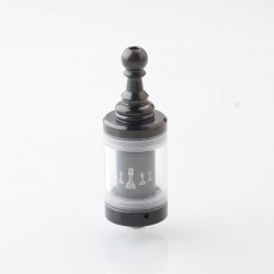 YFTK KF Kayfun Lite Plus Five Pawns Style RTA Rebuildable Tank Atomizer - Black, 316 Stainless Steel, 2.5ml, 22mm Diameter