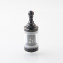 YFTK KF Kayfun Lite Plus Five Pawns Style RTA Rebuildable Tank Atomizer - Black, 316 Stainless Steel, 2.5ml, 22mm Diameter