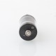 YFTK KF Kayfun Lite Plus Five Pawns Style RTA Rebuildable Tank Atomizer - Black, 316 Stainless Steel, 2.5ml, 22mm Diameter
