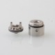 YFTK FEV Extreme Base kit V2 for Flash e-Vapor V4.5 / V4.5S+ Style RTA Atomizer - Silver