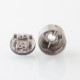 YFTK FEV Extreme Base kit V2 for Flash e-Vapor V4.5 / V4.5S+ Style RTA Atomizer - Silver