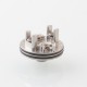 YFTK FEV Extreme Base kit V2 for Flash e-Vapor V4.5 / V4.5S+ Style RTA Atomizer - Silver