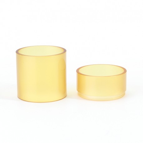 SXK Replacement PEI Tank Tube for SXK Calibre Style 23mm RTA - Brown (2 PCS)