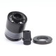 SXK Calibre Style MTL / RDL RTA Tank - Black, 4.5ml, Air Pin 0.8, 1.0, 1.2, 1.5, 1.8, 2.0, 2.5, 2.8, 3.0, 3.5mm, 23mm Diameter