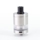 SXK Calibre Style MTL / RDL RTA Tank - Silver, 4.5ml, Air Pin 0.8, 1.0, 1.2, 1.5, 1.8, 2.0, 2.5, 2.8, 3.0, 3.5mm, 23mm Diameter