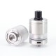 SXK Calibre Style MTL / RDL RTA Tank - Silver, 4.5ml, Air Pin 0.8, 1.0, 1.2, 1.5, 1.8, 2.0, 2.5, 2.8, 3.0, 3.5mm, 23mm Diameter