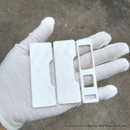 Authentic MK MODS Replacement Panel Plate Doot Kit for Veepon Royal V I3 AIO Mod - White