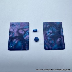 Replacement Cover Panel Plate for LVE Orion 2 II / LVE Orion 2 II Pro Pod System - Blue. Resin (2 PCS)