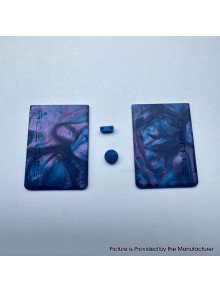 Replacement Cover Panel Plate for LVE Orion 2 II / LVE Orion 2 II Pro Pod System - Blue. Resin (2 PCS)