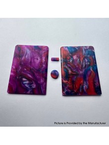 Replacement Cover Panel Plate for LVE Orion 2 II / LVE Orion 2 II Pro Pod System - Purple. Resin (2 PCS)