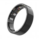 TK5 Smart Ring Health Tracker Waterproof Heart Rate Blood Oxygen Sleep Monitor with Charging Case - Black, Size 8