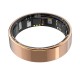 TK5 Smart Ring Health Tracker Waterproof Heart Rate Blood Oxygen Sleep Monitor with Charging Case - Rose Gold, Size 13