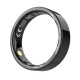 TK5 Smart Ring Health Tracker Waterproof Heart Rate Blood Oxygen Sleep Monitor with Charging Case - Black, Size 13
