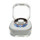 Smart Ring V10 Fitness Tracker with Heart Rate & Blood Oxygen Monitor Sapphire Blue, Size 9