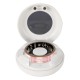 Smart Ring V10 Fitness Tracker with Heart Rate & Blood Oxygen Monitor Cherry Blossom Pink, Size 10
