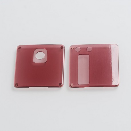 SXK Bantam Box 30W Mod Replacement Front + Back Panels - Brown, Acrylic